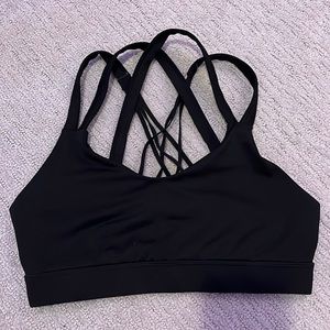 Black Sports bra super cute back amazing quality